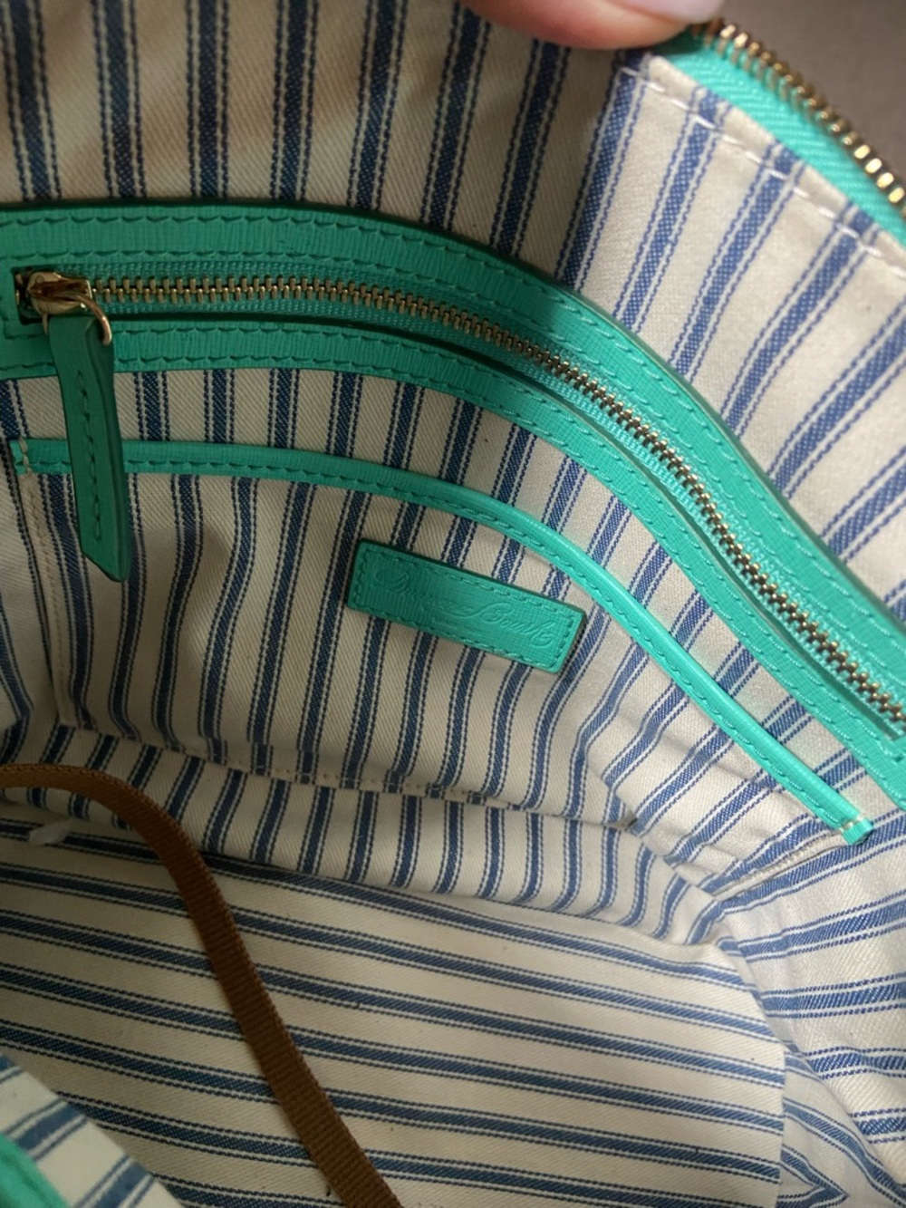 Dooney & Bourke Saafiano Leather Domed Satchel with Detachable Strap - Picture 4 of 6